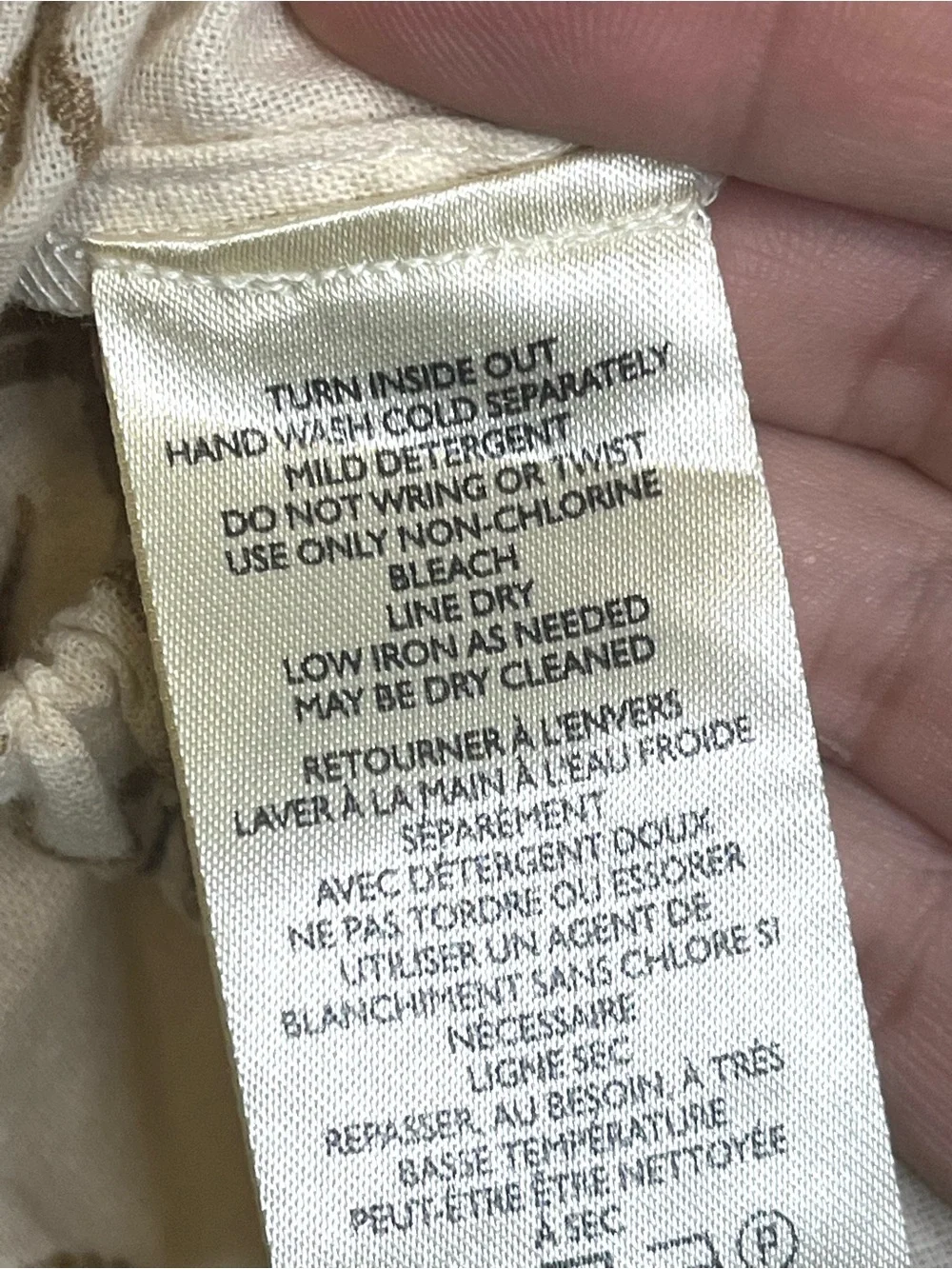 Anthropologie Women’s Size Medium Embroidered Beige Bloomer Shorts